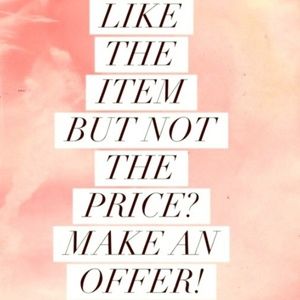 Make an offer